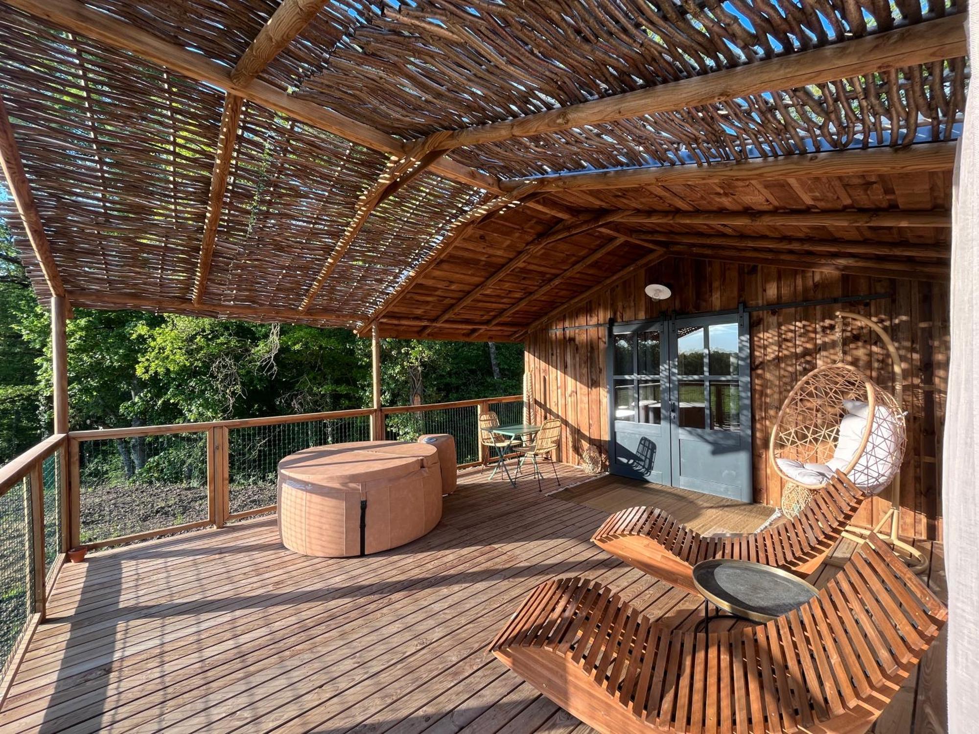 La Buissonniere Lodges Chisseaux Exteriör bild